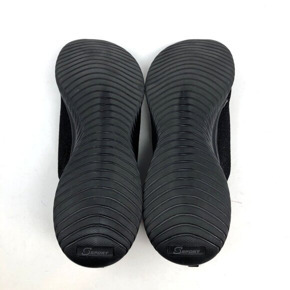 Skechers Sneakers Womens 11 Charlize 2.0 Black S Sport Slip On Knit Memory Foam - Picture 7 of 9